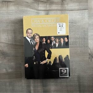 NWT Law & Order Special Victims Unit DVD TV Series Season 9 (2007-2008 Season)